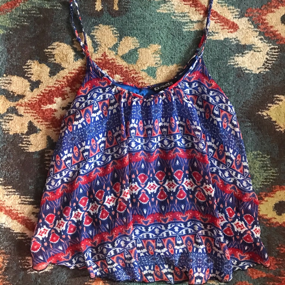 Express Chiffon Tank Top